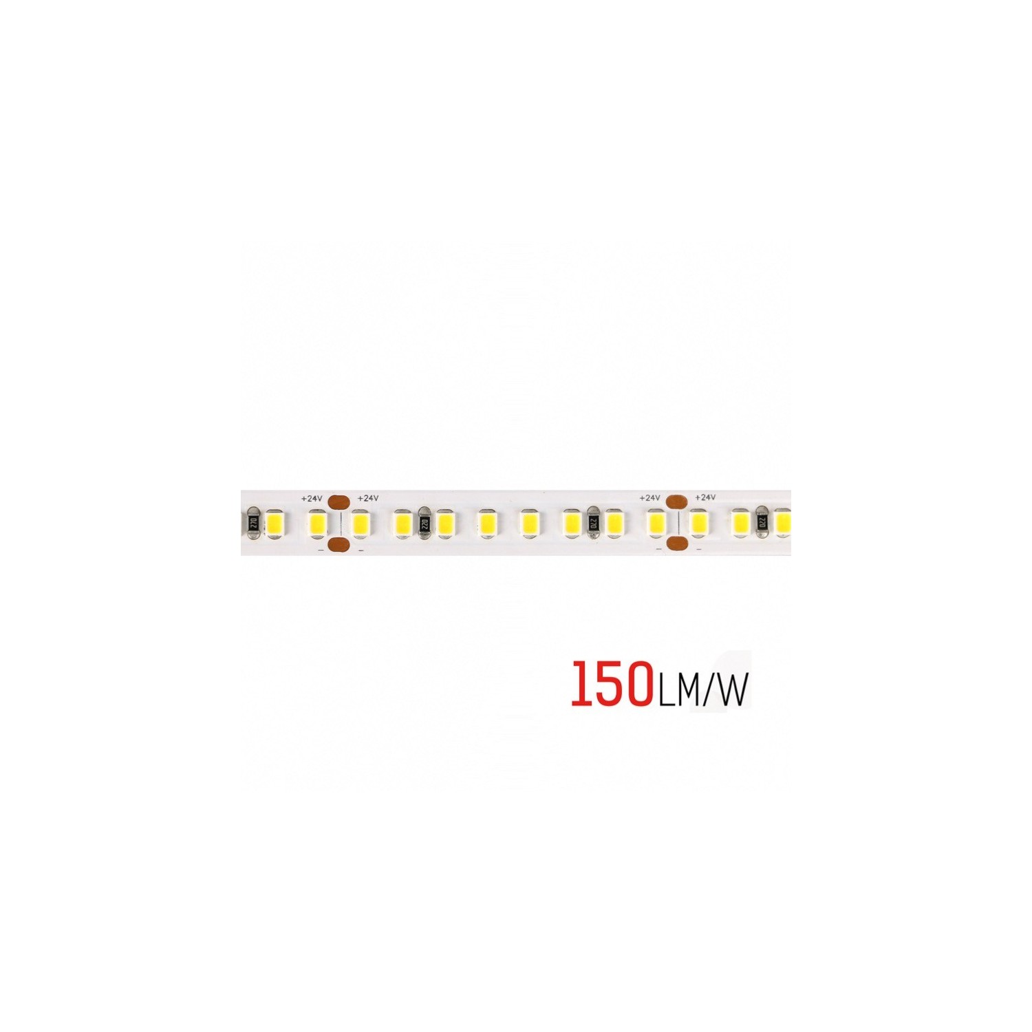 Professione Led Striscia LED 5 MT SMD 2835 800LED IP65 9 000 Lm DC 24V