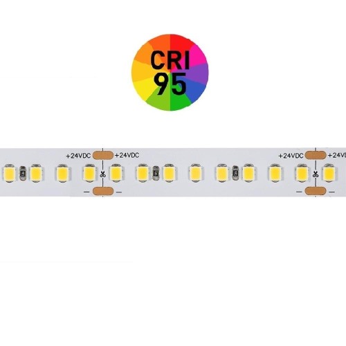 Striscia LED 5 Mt SMD2835 800 LED IP20 24V 16.500 Lm CRI  + 95