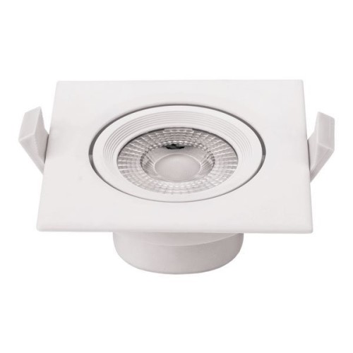 Faretto incasso LED 7W Spot 50° 525 Lm Orientabile QUADRATO