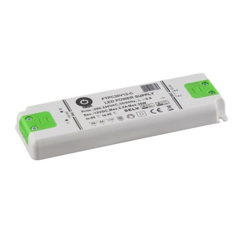 Alimentatore per LED superslim DC 12V 30W IP20