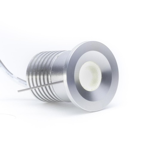 Punto Luce Mini Faretto LED 4W 400Lumen DC 12/24V angolo luce 30°