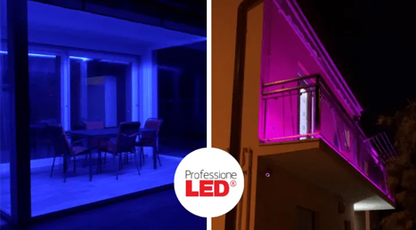 LED per esterni: illuminare giardino, terrazze e verande