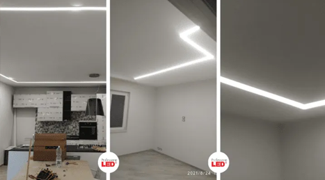 Strisce LED per soffitto – Progetti ed esempi di applicazioni