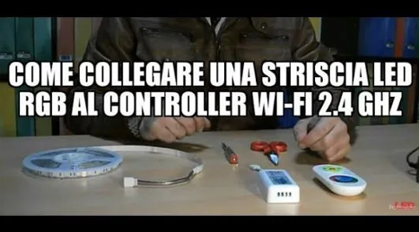 Come collegare Striscia LED RGB controller Wi-Fi (2013)